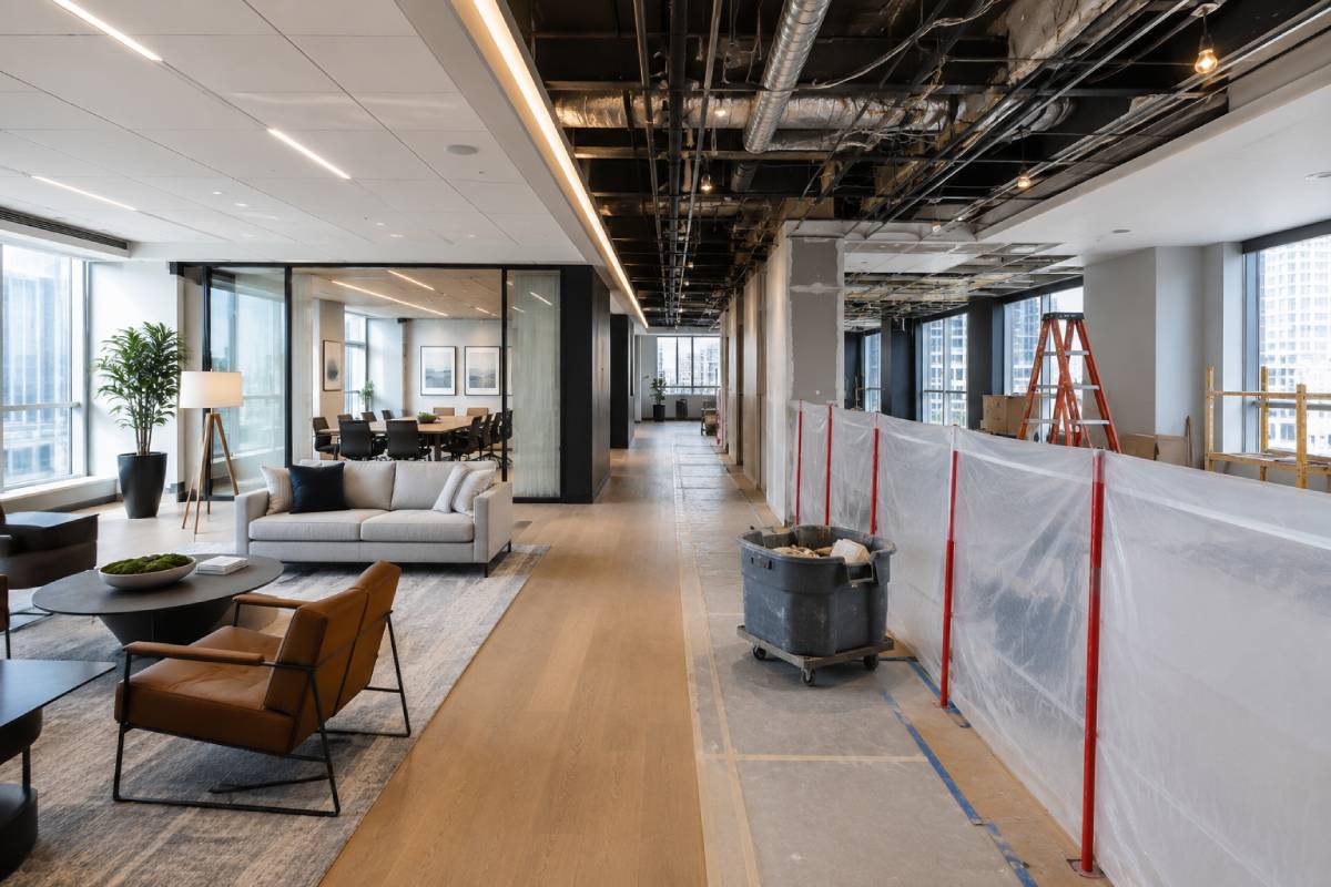 Commercial Office Renovation Without Disruption