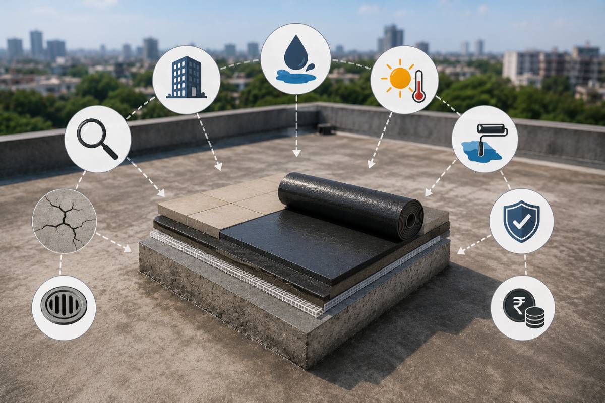 Signs Your Terrace Waterproofing Has Failed